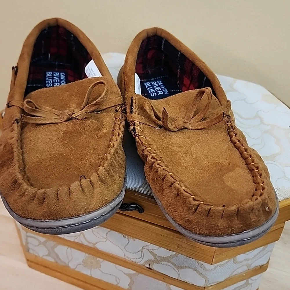 Kid's Indoor/Outdoor Moccasin House Shoes Slippers